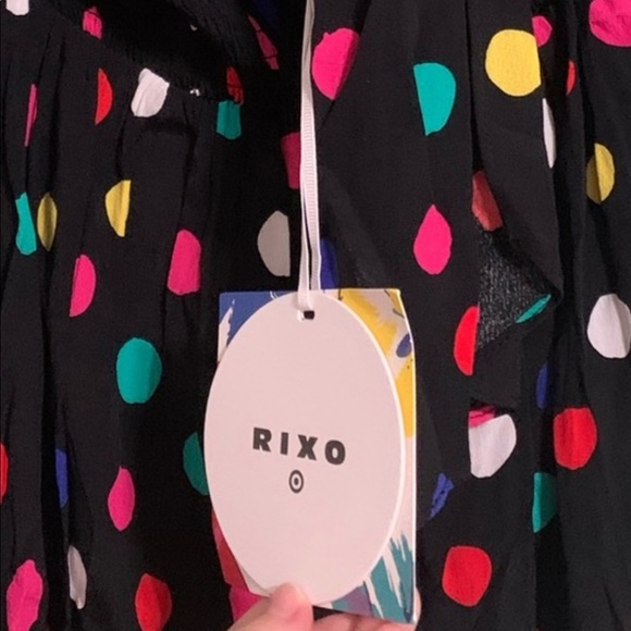 NWT Target x Rixo - Polka Dot Halter Dress - Picture 5 of 5